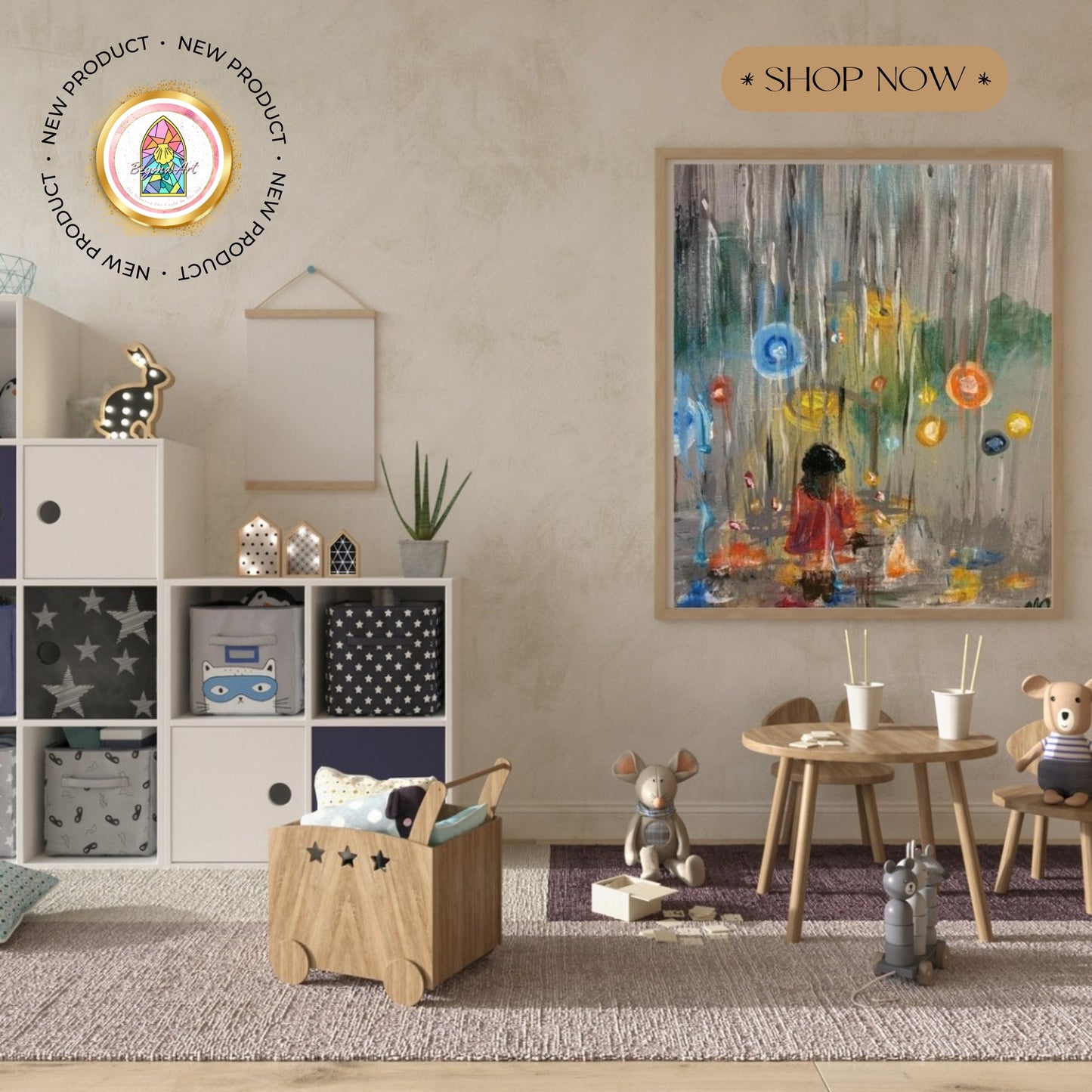 "Caroline, Lights On A Rainy Day"