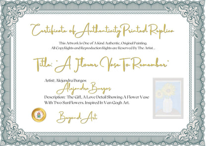 "A Flower Vase To Remember"