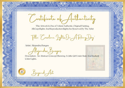 "Caroline, Lights On A Rainy Day"