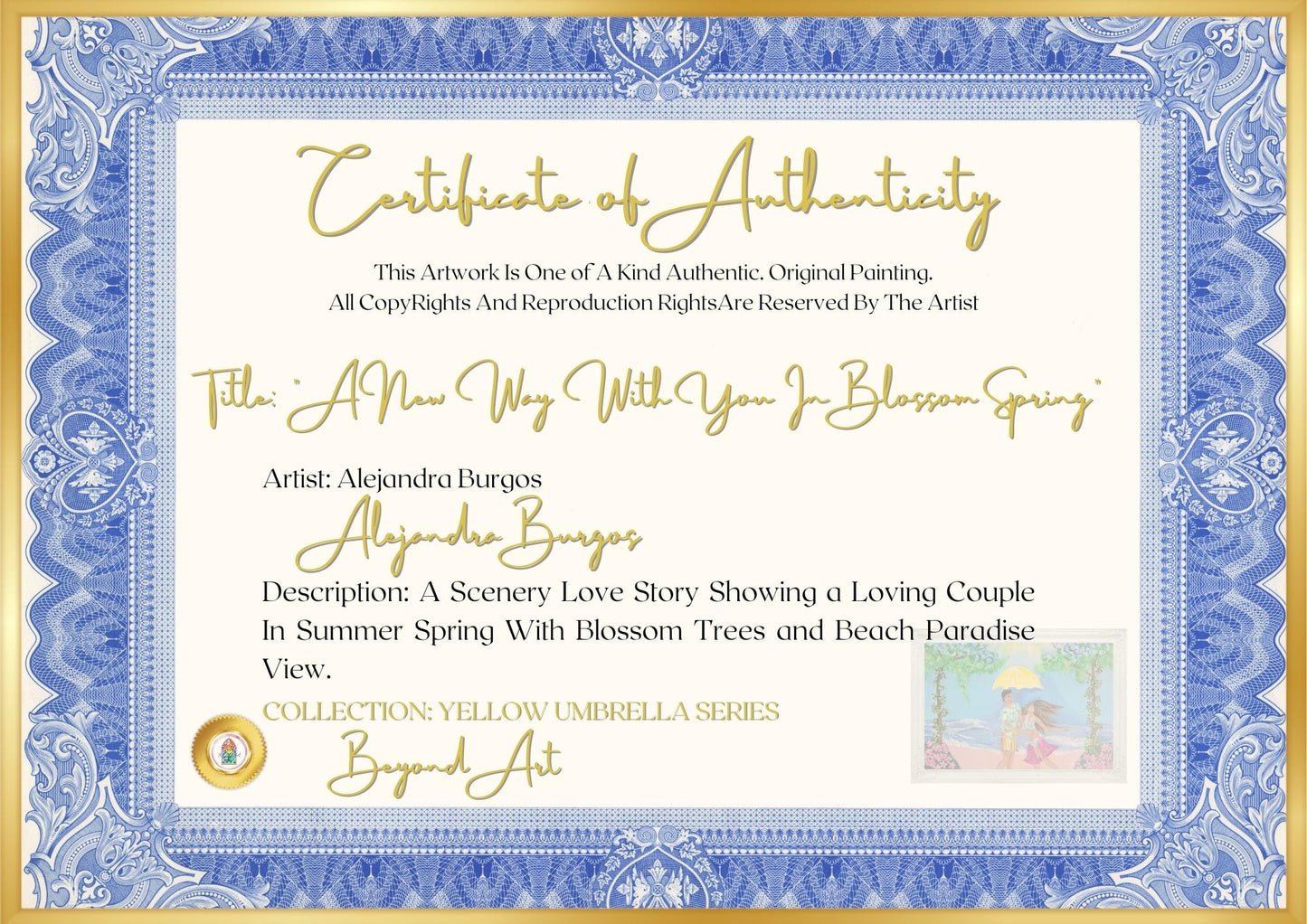 "A New Way In Blossom Spring"