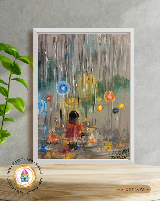 "Caroline, Lights On A Rainy Day"