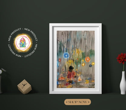 "Caroline, Lights On A Rainy Day"