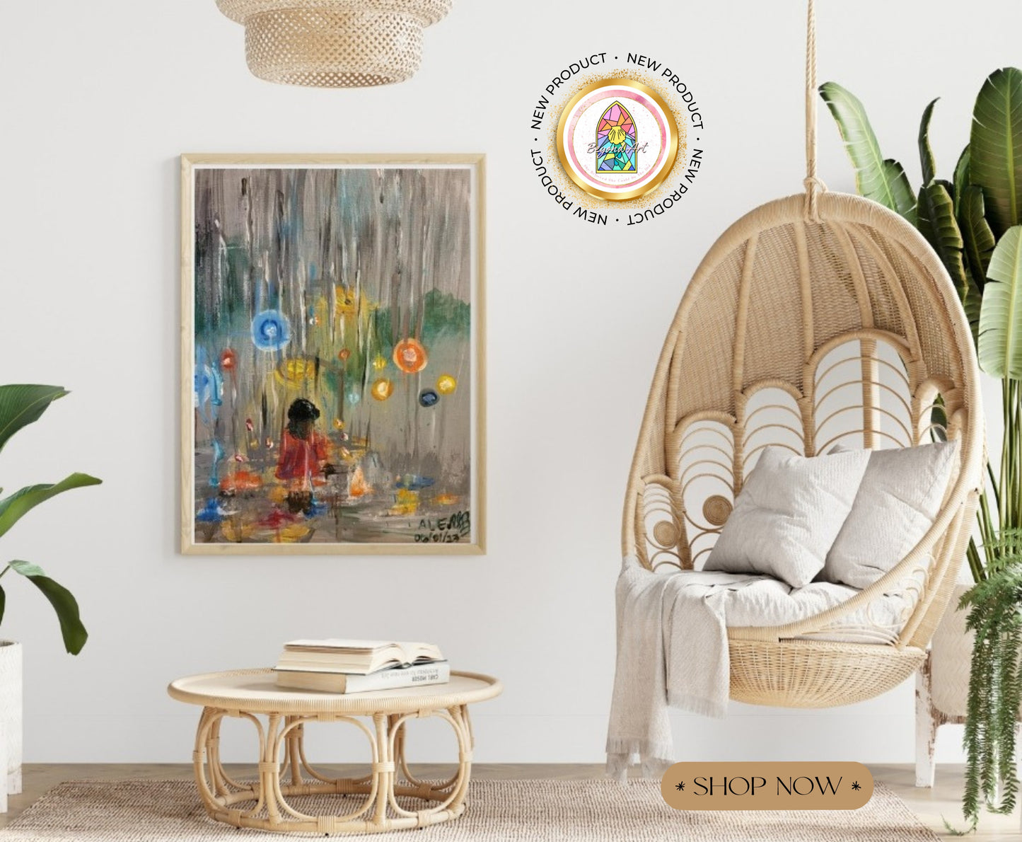 "Caroline, Lights On A Rainy Day"