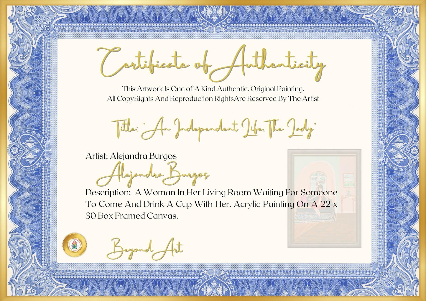 "An Independent Life, The Lady"